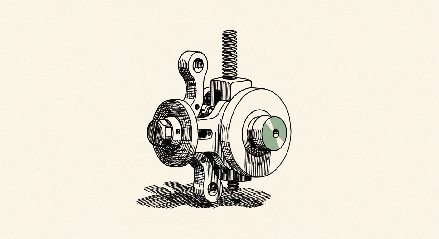 Pen-and-ink illustration: a single piece of a large, complex. For the story "NYT Alleges OpenAI Hid Evidence in Copyright Suit".
